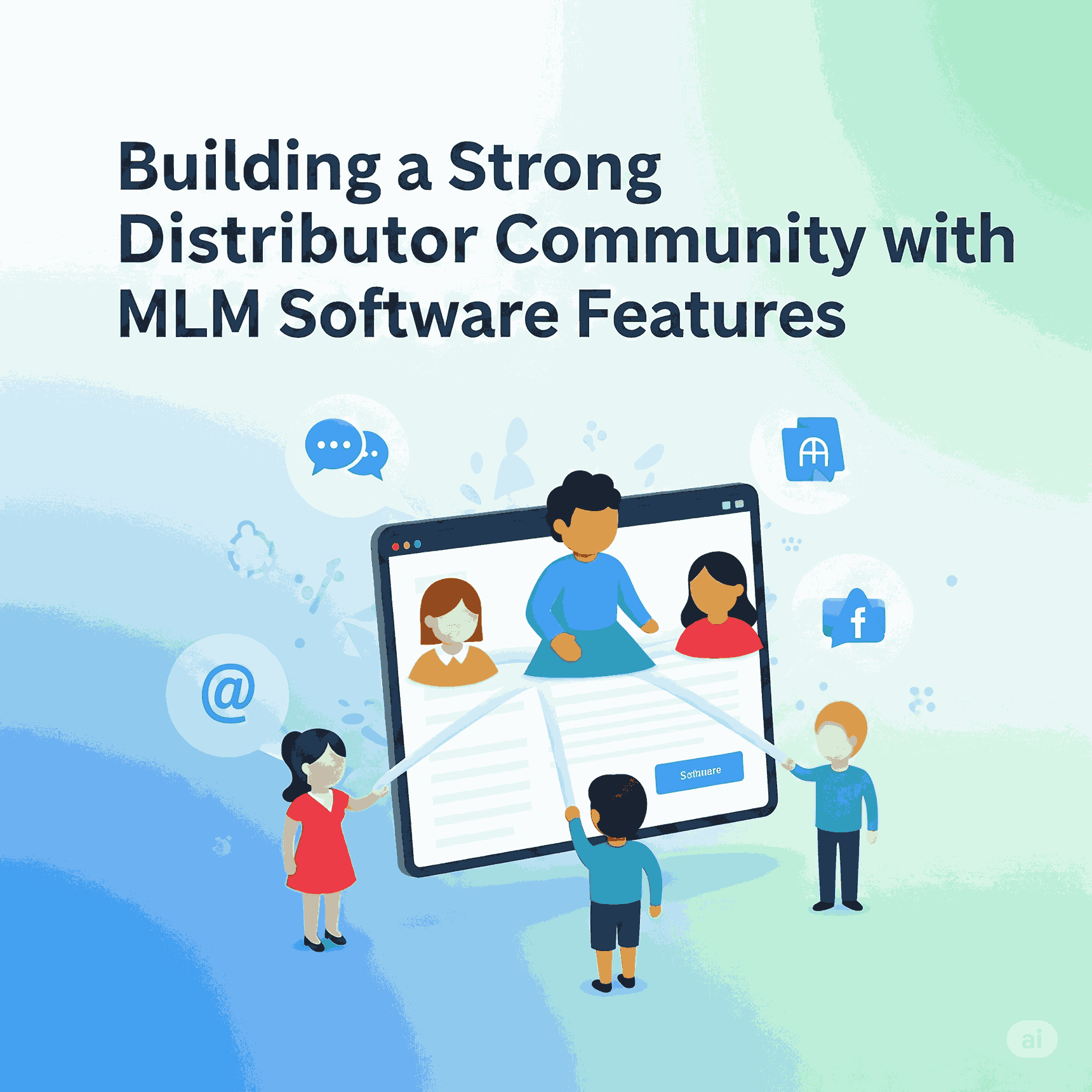 Building a Strong Distributor Community with MLM Software Features