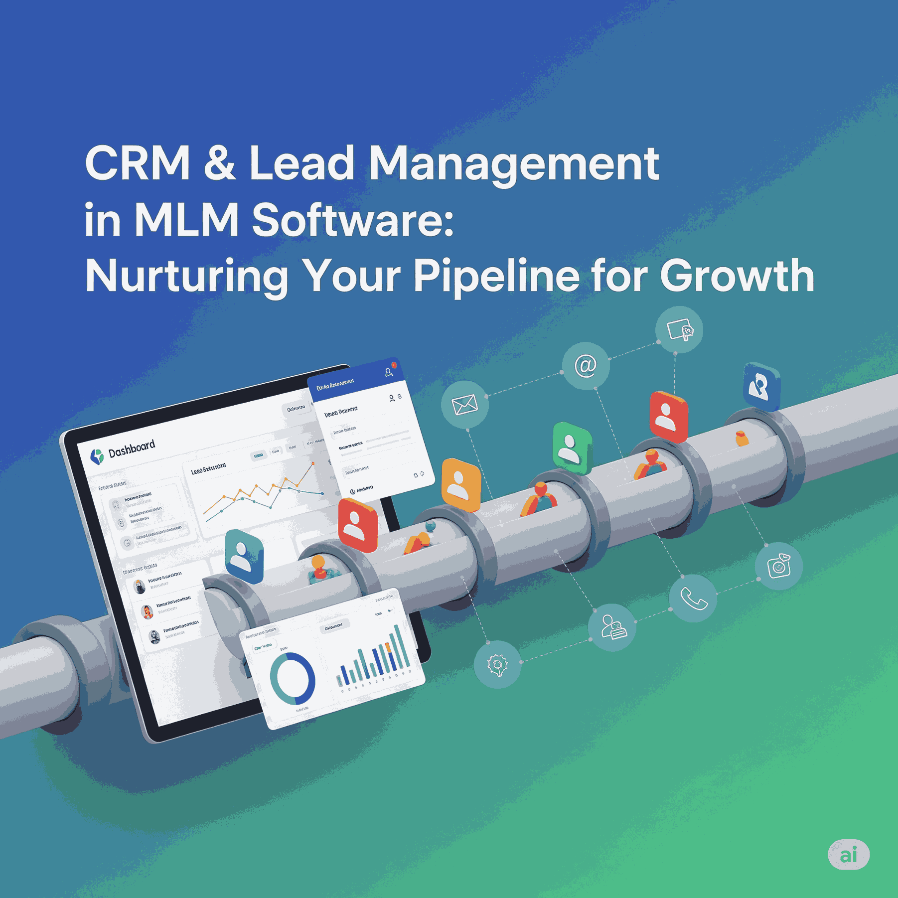 CRM & Lead Management in MLM Software: Nurturing Your Pipeline for Growth