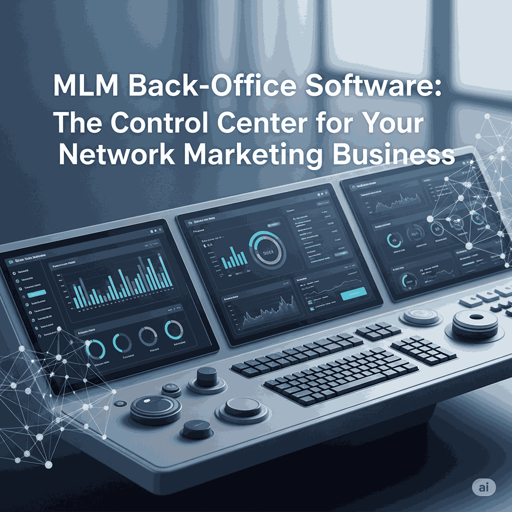 MLM Back Office Software: The Control Center for Your Network Marketing Business