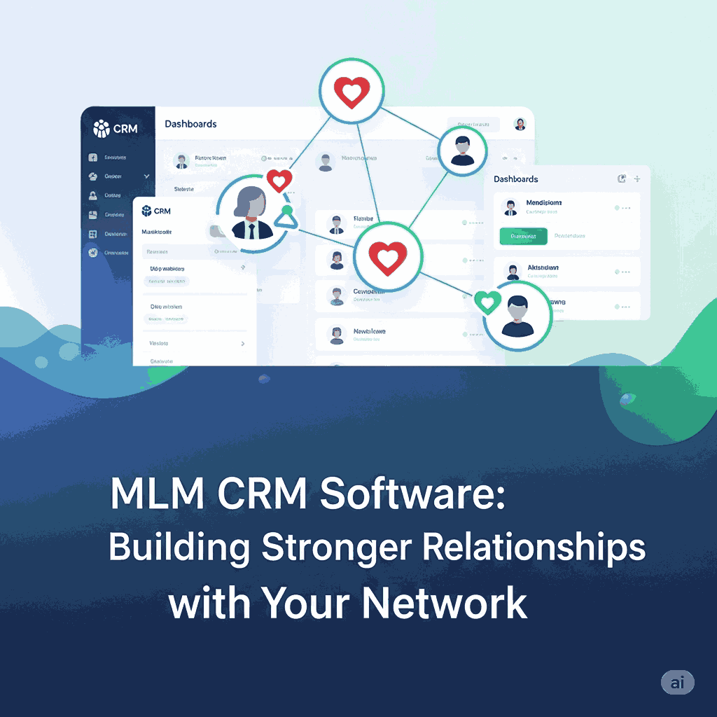 MLM CRM Software: Building Stronger Relationships with Your Network