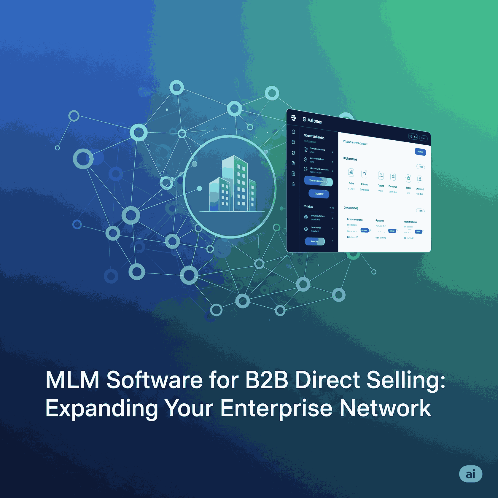 MLM Software for B2B Direct Selling: Expanding Your Enterprise Network