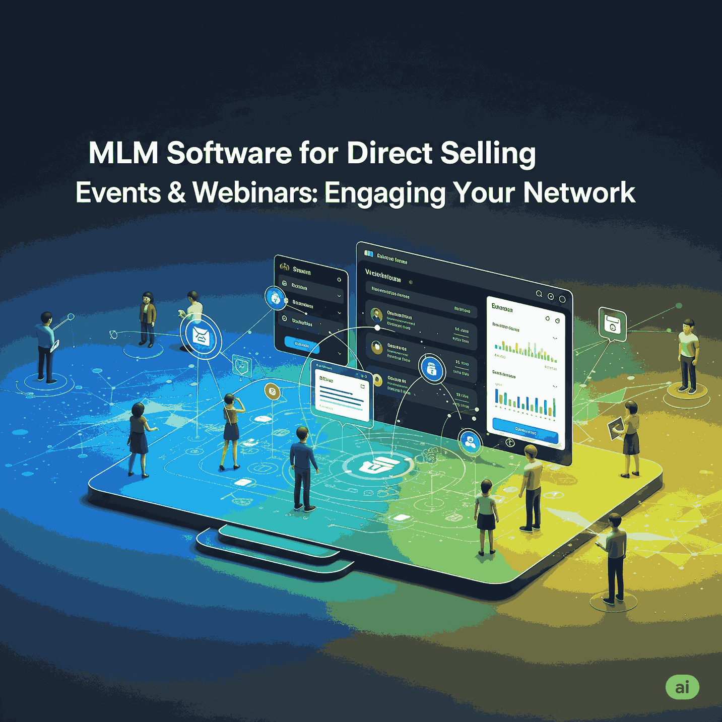 MLM Software for Direct Selling Events & Webinars: Engaging Your Network