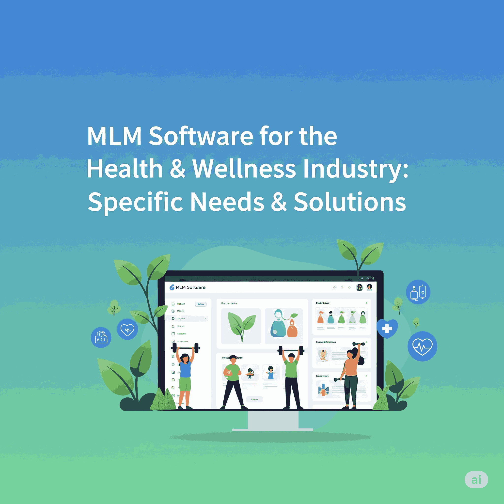MLM Software for the Health & Wellness Industry: Specific Needs & Solutions