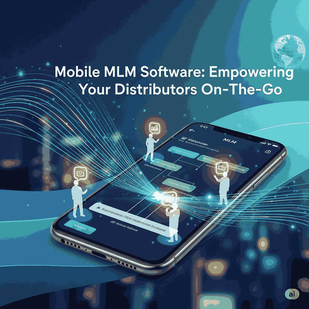 Mobile MLM Software: Empowering Your Distributors on the Go