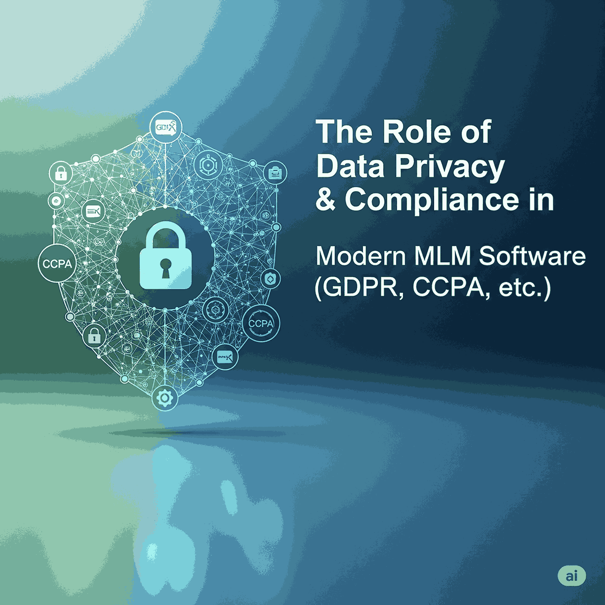 The Role of Data Privacy & Compliance in Modern MLM Software (GDPR, CCPA, etc.)